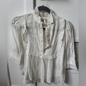 Zadig & Voltaire White Blouse - Like New